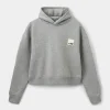 BASIKSW HOODIE - Grey melange