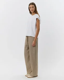 BAYSW T-SHIRT - White gold