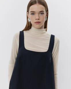 BEATESW DRESS - Navy