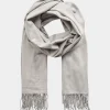 BELLASW SCARF - Grey melange