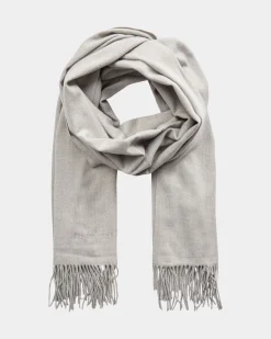 BELLASW SCARF - Grey melange