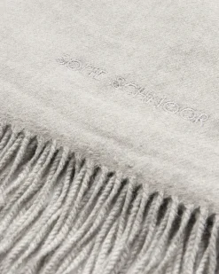 BELLASW SCARF - Grey melange