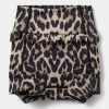 BETHSB SWIM PANTS - Light brown leopard