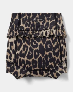 BETHSB SWIM PANTS - Light brown leopard