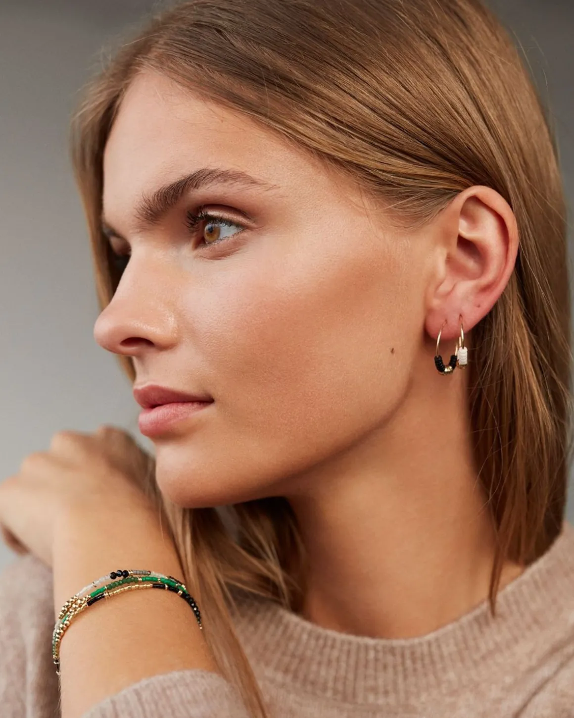 BETSYSA EARRINGS - Black