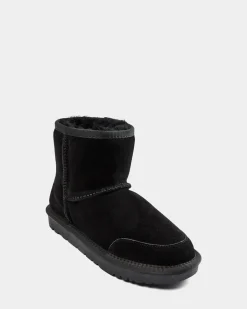 BETTYSW TEDDY BOOT - Black
