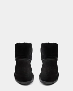 BETTYSW TEDDY BOOT - Black