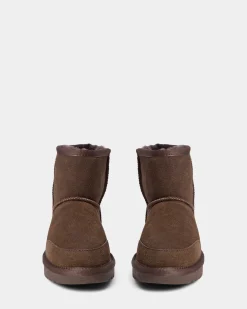 BETTYSW TEDDY BOOT - Brown