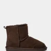 BETTYSW TEDDY BOOT - Dark brown
