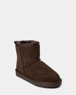 BETTYSW TEDDY BOOT - Dark brown