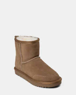 BETTYSW TEDDY BOOT - Dark sand