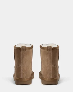 BETTYSW TEDDY BOOT - Dark sand