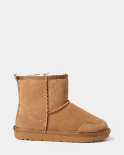 BETTYSW TEDDY BOOT - Tan