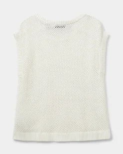 BETTYSW VEST - Cream