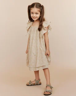 BLOSSOMSK DRESS - Rose w Yellow