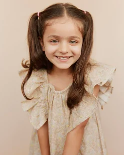 BLOSSOMSK DRESS - Rose w Yellow