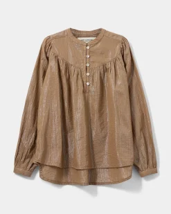 BODILSY SHIRT - Mocha Brown