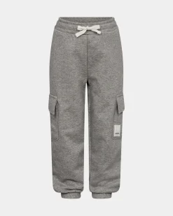 BORISSK SWEATPANTS - Grey melange