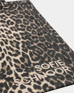 CARLASW TOTE BAG - Light brown leopard