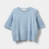 CERINSY KNIT - Light Blue Melange