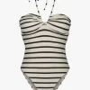 ChelleSW Swimsuit - Black striped