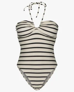 ChelleSW Swimsuit - Black striped
