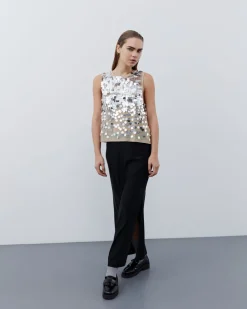 CHERISW TOP - Rose Sand