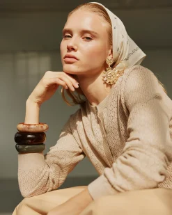 CISSESW CARDIGAN - Beige