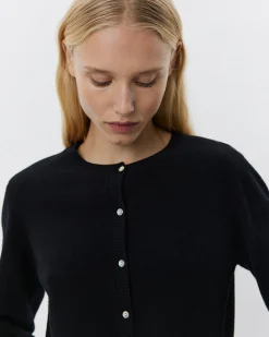 CISSESW CARDIGAN - Black