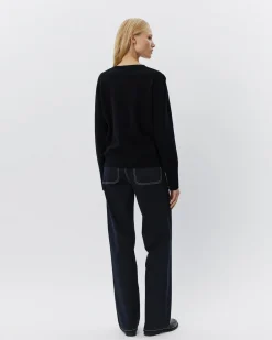 CISSESW CARDIGAN - Black