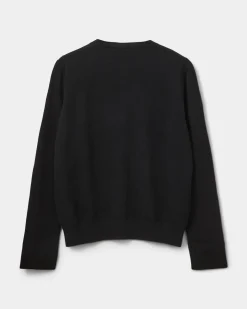 CISSESW CARDIGAN - Black