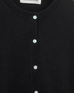 CISSESW CARDIGAN - Black