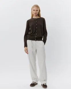 CISSESW CARDIGAN - Brown Fudge