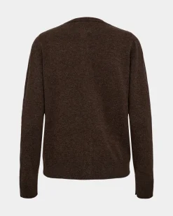 CISSESW CARDIGAN - Brown Fudge
