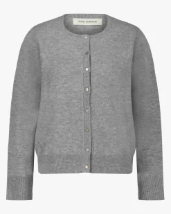 CISSESW CARDIGAN - Grey melange