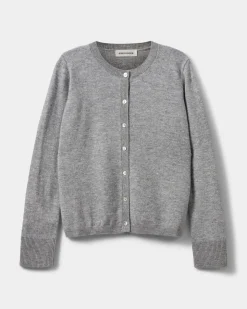 CisseSY Cardigan - Grey melange
