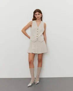 CLEOHSW VEST - Off white