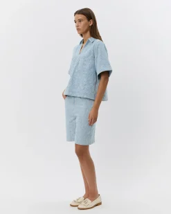 CLEOSW SHORTS - Light blue