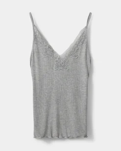 DANILLASW TOP - Grey mel