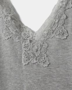 DANILLASW TOP - Grey mel