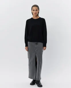 DELIASW KNIT - Black