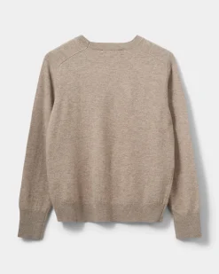 DELIASW KNIT - Brown melange