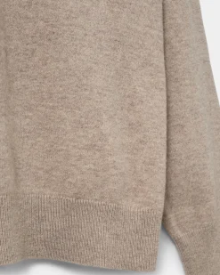 DELIASW KNIT - Brown melange