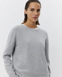 DELIASW KNIT - Grey melange