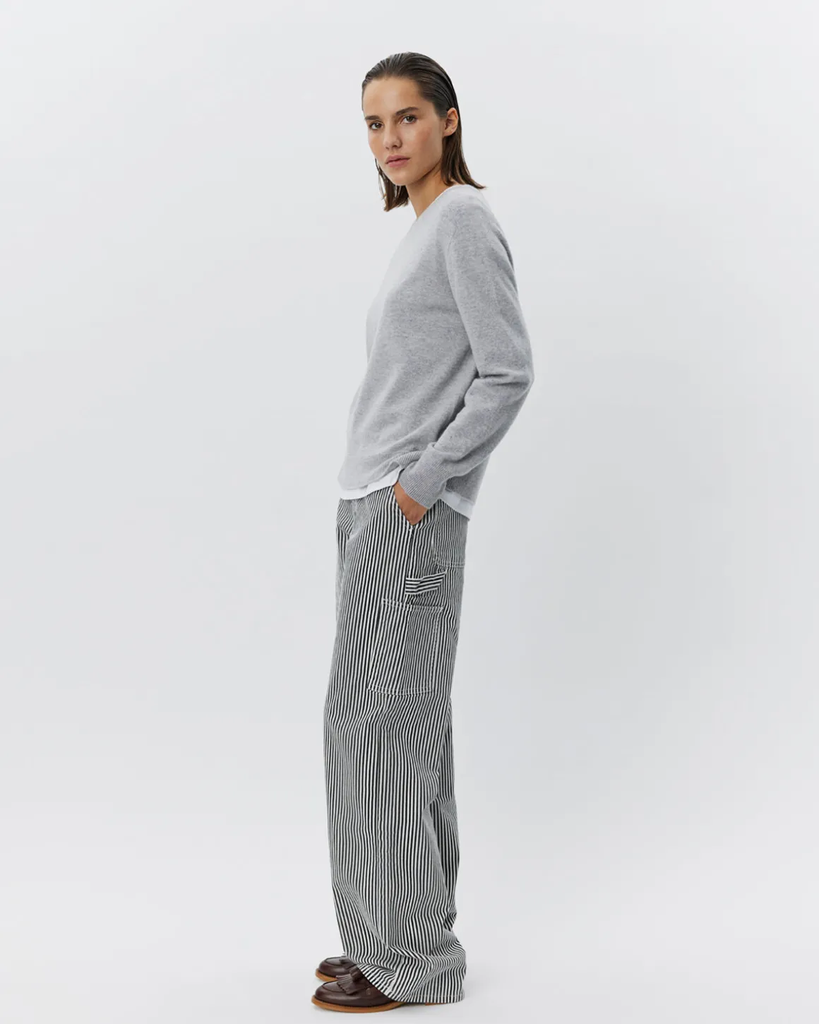DELIASW KNIT - Grey melange