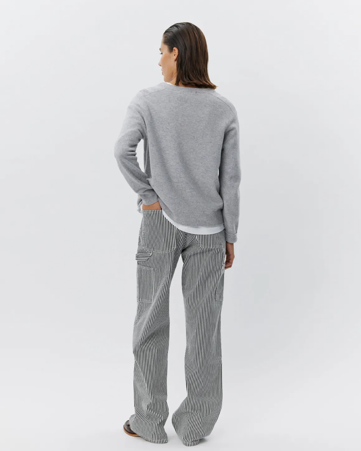 DELIASW KNIT - Grey melange