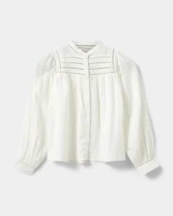 DELILAHSW SHIRT - Snow white