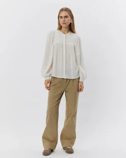 DELILAHSW SHIRT - Snow white