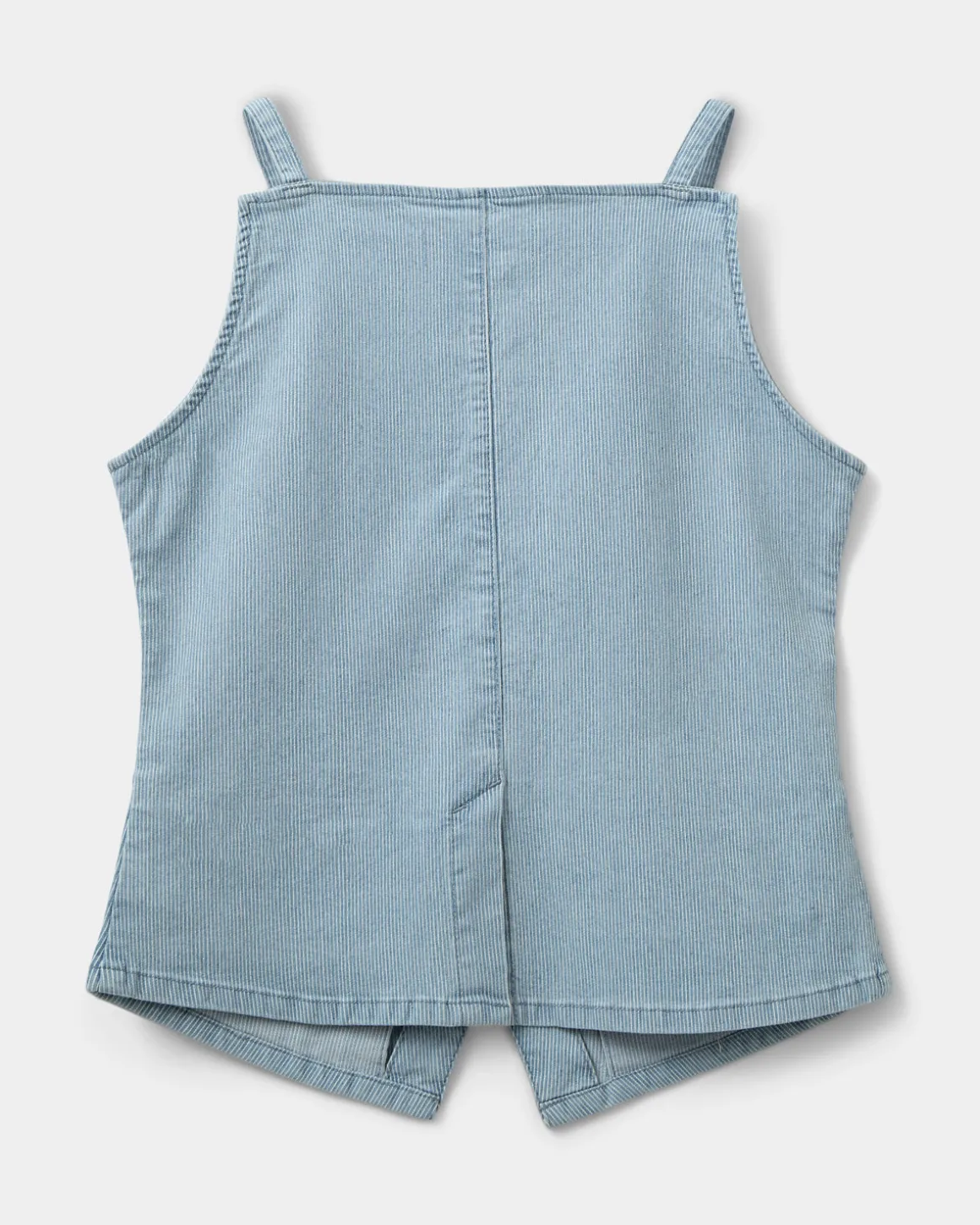 DEMISW VEST - Light Blue striped