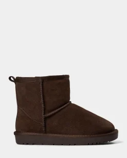 DICTESY TEDDY BOOT - Dark brown